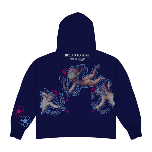 SRK Oversized "Cupids" Hoodie Blue